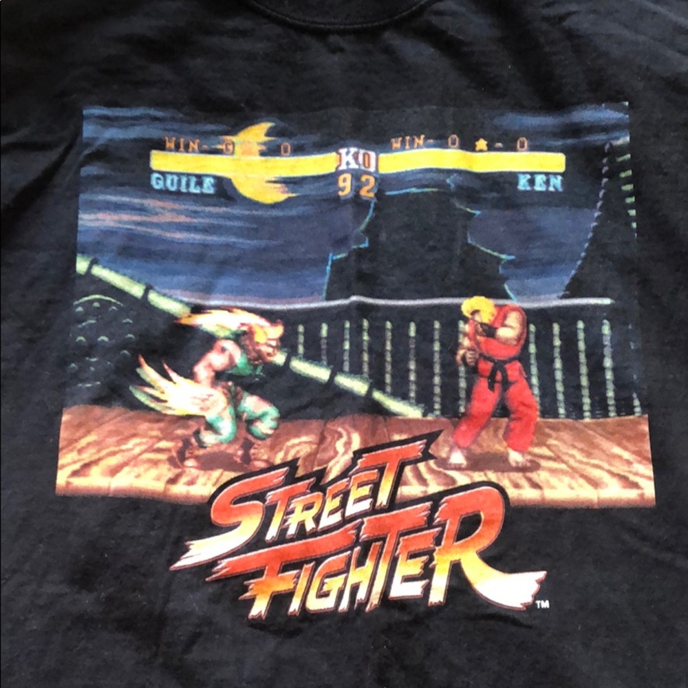 Street fighter long sleeve shirt